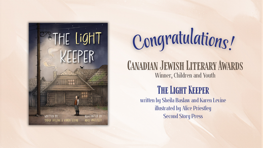 The Light Keeper wins Canadian Jewish Literary Awards