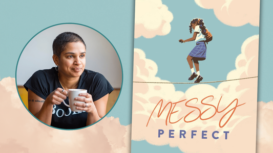 Digital graphic with photo of Tanya Boteju