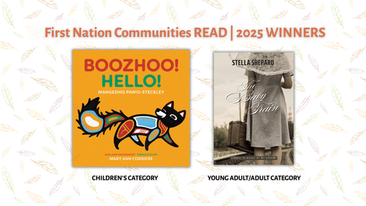 Digital graphic. Text reads "First Nation Communities READ | 2025 WINNERS."