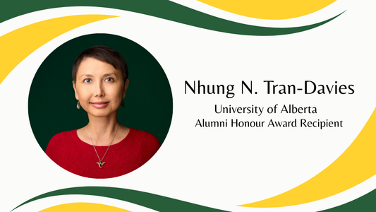 Children's author Nhung N. Tran-Davies honoured with U of A Alumni Award